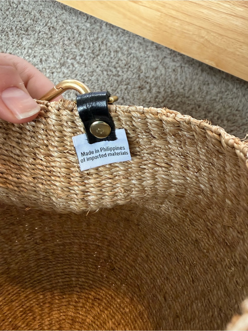 Clare V. Pot de Miel Bag with Resin Top Handle - Picture 5 of 5